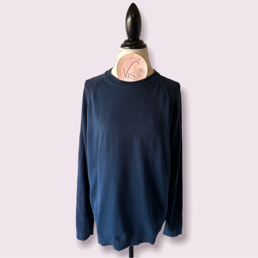 Ted Baker London Navy Pullover Sweater 6 Extra Large - Picture 1 of 15